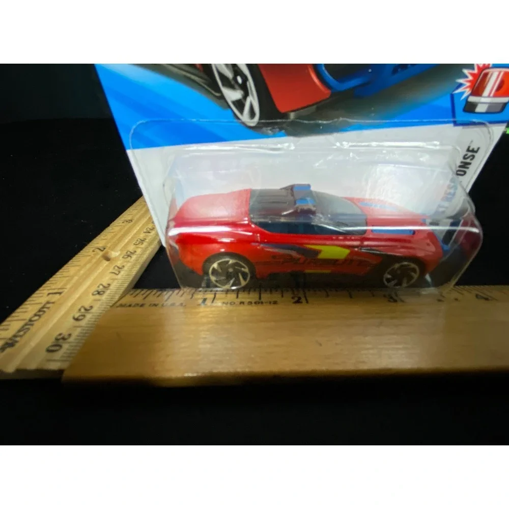 Hot Wheels Alpha Pursuit 16/250 HW Rescue Diecast Car Red‎ 2023 New on Card